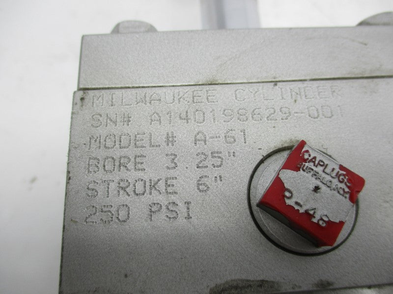 MILWAUKEE A-61 250PSI 6" UNMP