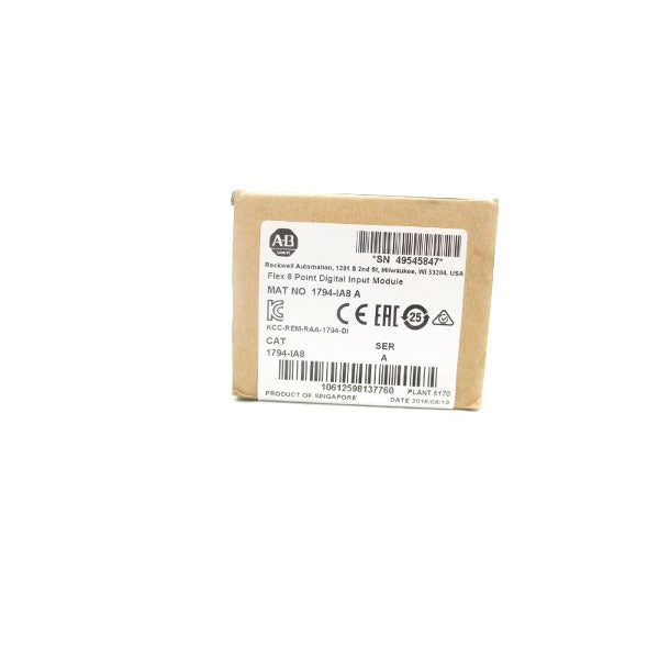 ALLEN BRADLEY 1794-IA8 SER. A DATE: 2016 NSFS