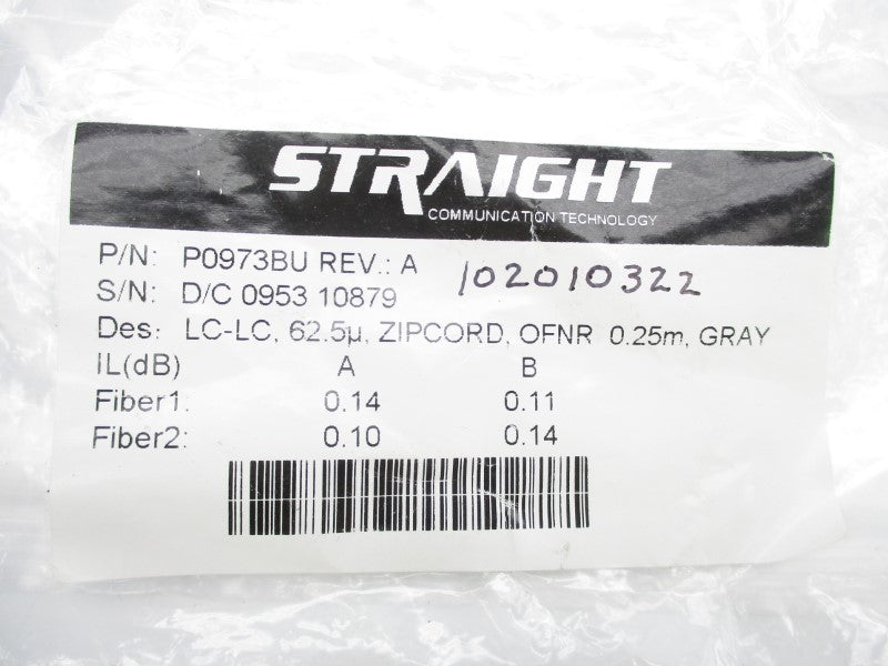 STRAIGHT P0973BU REV. A NSMP