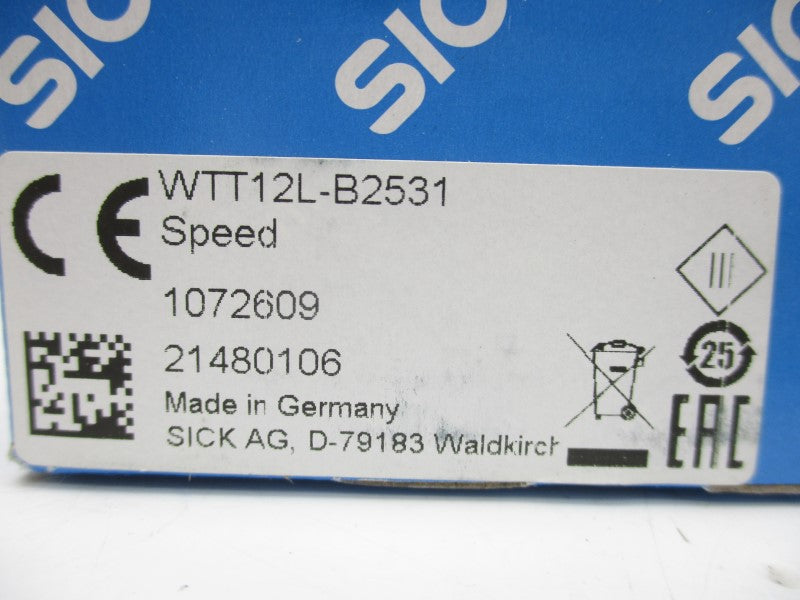 SICK WTT12L-B2531 1072609 10-30VDC NSMP