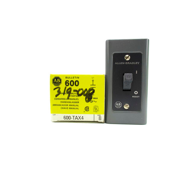 ALLEN BRADLEY 600-TAX4 SER. B 240V (BK/YL) NSMP