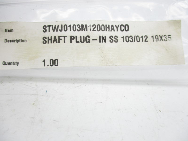 SPARE PART STWJ0103M1200HAYCO NSNP