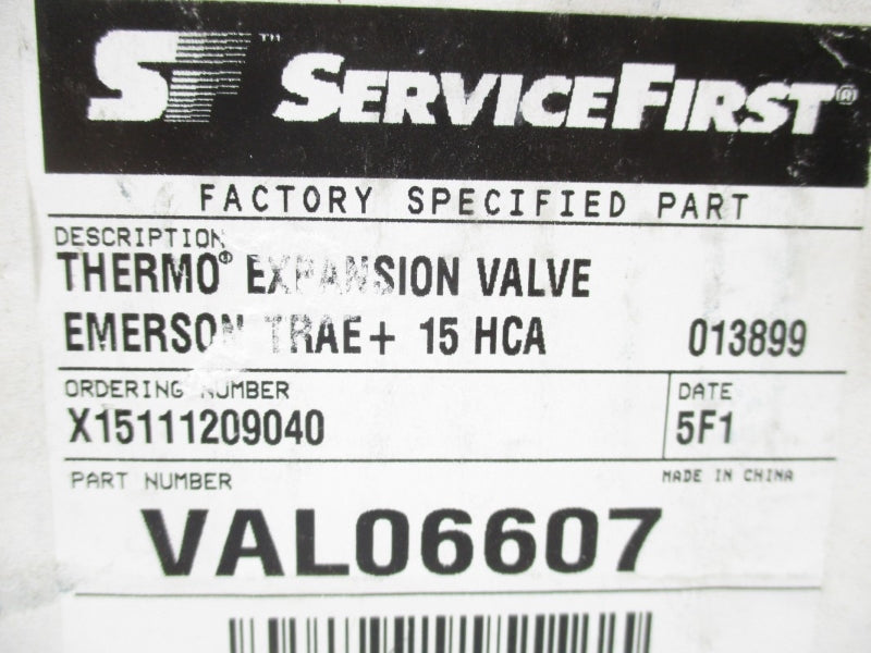 SERVICE FIRST VAL06607 TRAE+15HCA NSMP