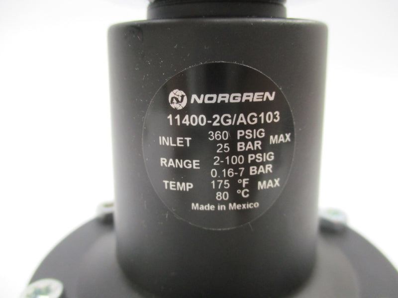 NORGREN 11400-2G/AG103 360PSI 175'F 1/4" NSMP