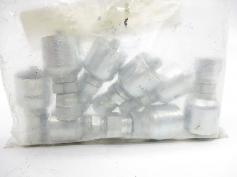 COUPLING 10643-4-4 1/4" (PKG of 8) NSMP