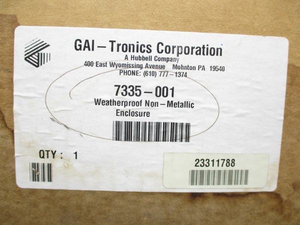 GAI TRONICS 7335-001 NSMP