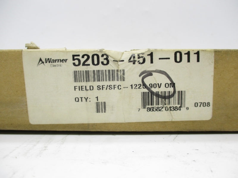 WARNER ELECTRIC 5203-451-011 SF-1225 90VDC NSMP
