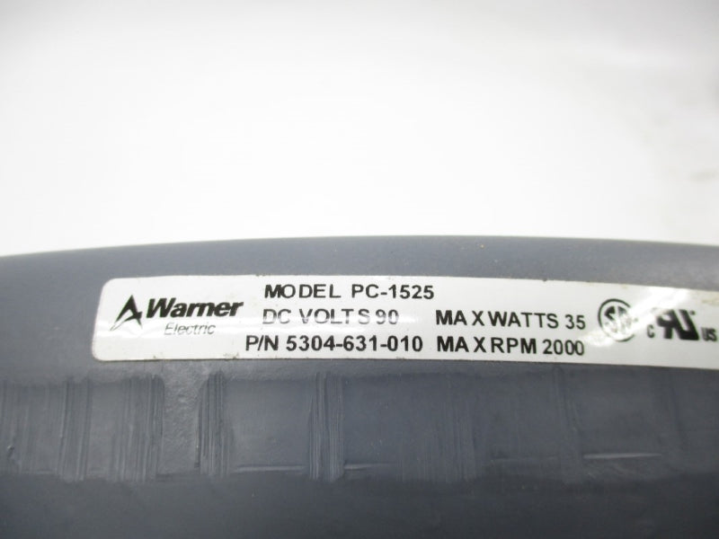 WARNER ELECTRIC 5304-631-010 PC-1525 90VDC NSMP