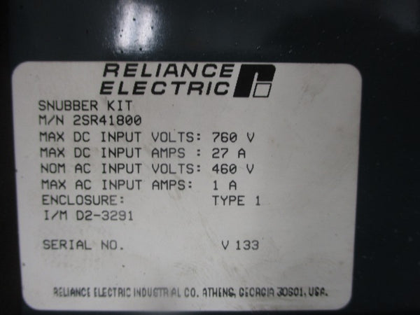 RELIANCE ELECTRIC 2SR41800 760VDC 27A UNMP