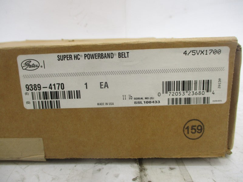 GATES 4/5VX1700 9389-4170 NSFS
