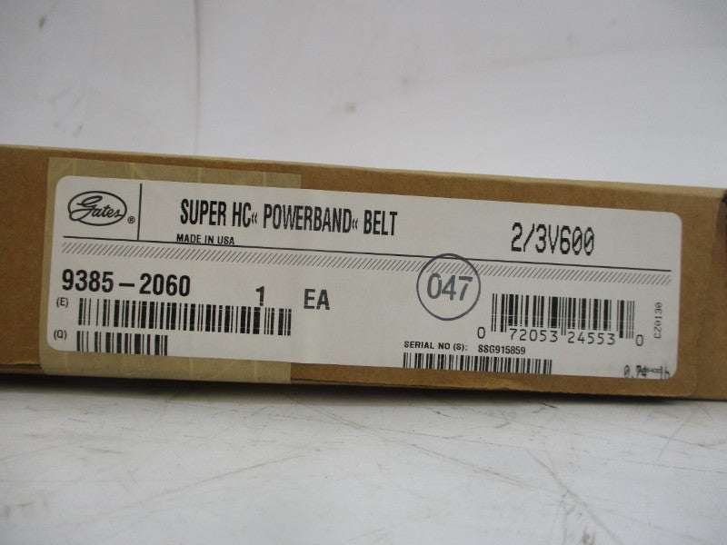 GATES 2/3V600 9385-2060 NSFS