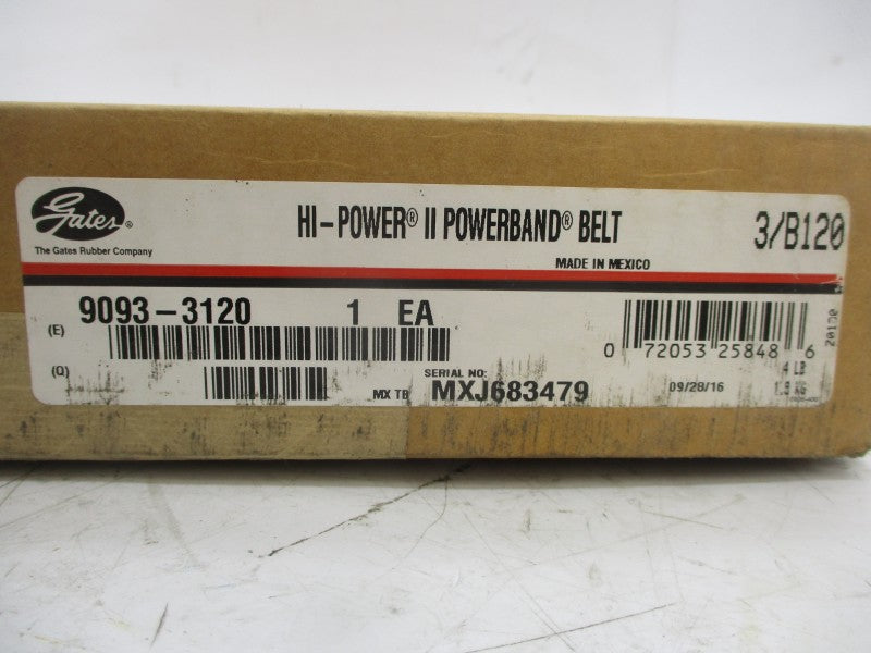 GATES 3/B120 9093-3120 NSMP