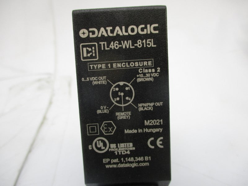 DATALOGIC TL46-WL-815L 10-30VDC NSMP