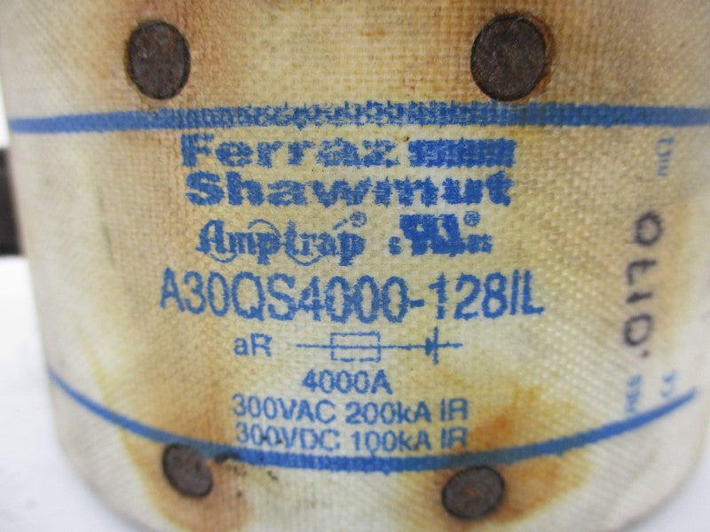 FERRAZ SHAWMUT A30QS4000-128IL 300VAC/DC 4000A UNMP