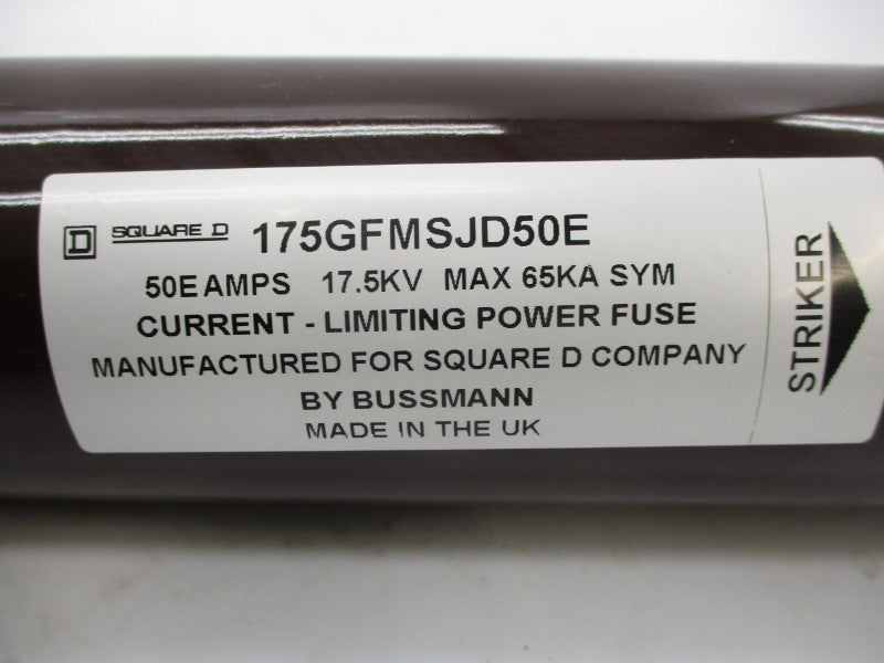 SQUARE D 175GFMSJD50E 17.5KV 50EA NSMP