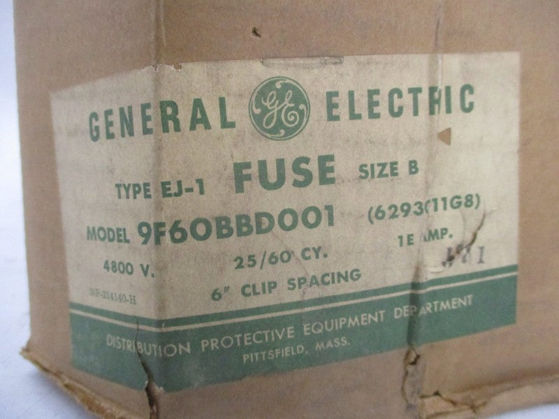 GENERAL ELECTRIC 9F60BBD001 4800V 1A NSMP