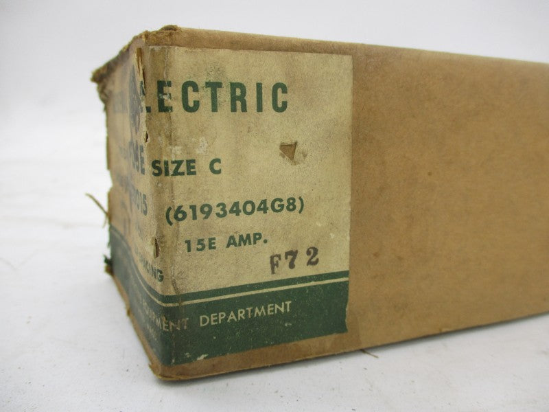 GENERAL ELECTRIC 9F60CED015 4800V 15A NSMP