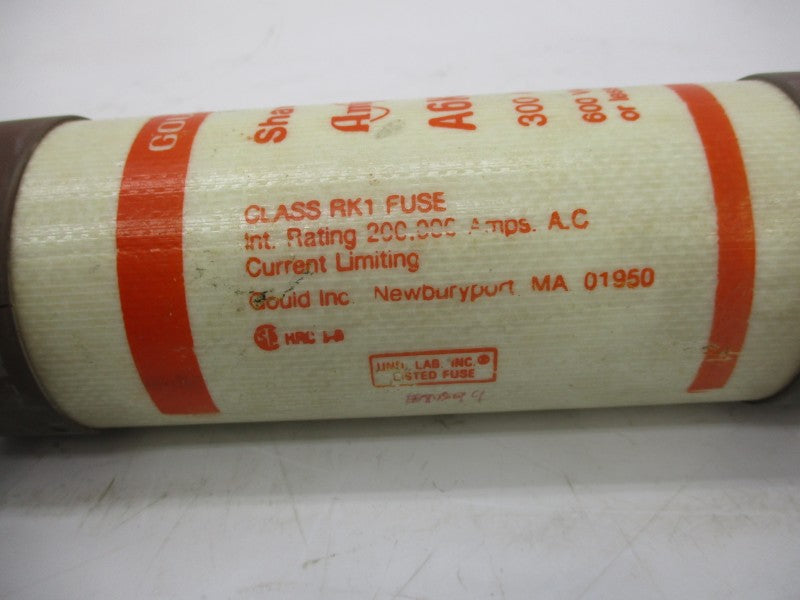 GOULD SHAWMUT A6K300R 600VAC 300A NSNP