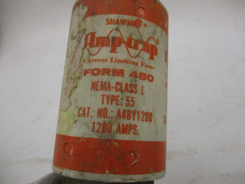 GOULD SHAWMUT A4BY1200-55 600VAC 1200A NSNP