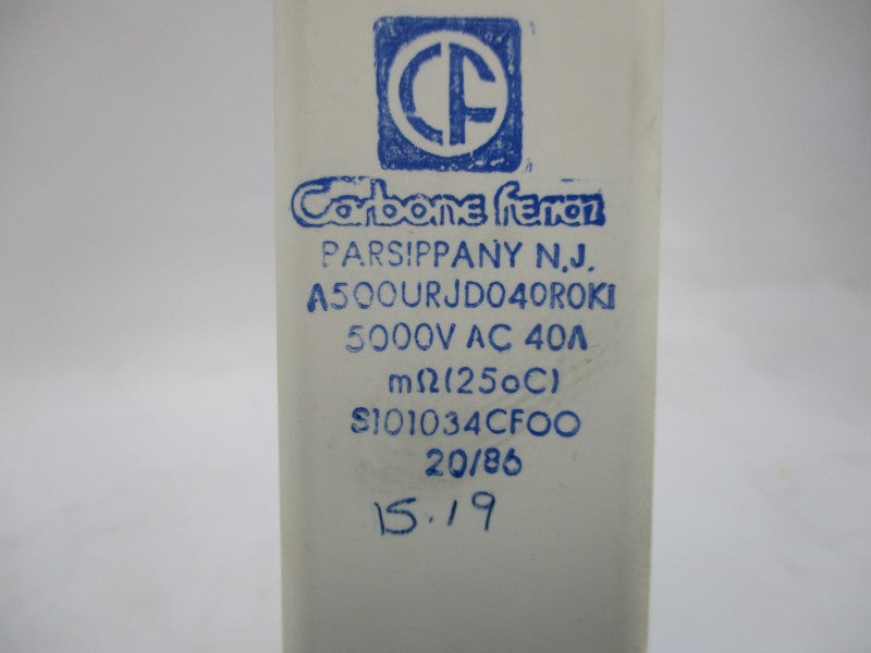 CARBON FERRAZ A500URJD040R0KI 5000VAC 40A NSNP