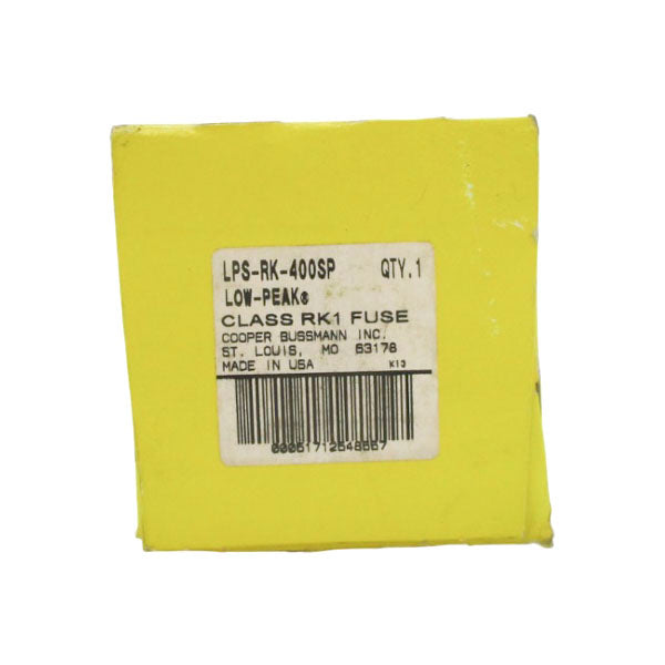 BUSSMANN LPS-RK-400SP 600VAC 400A (YL) NSFS