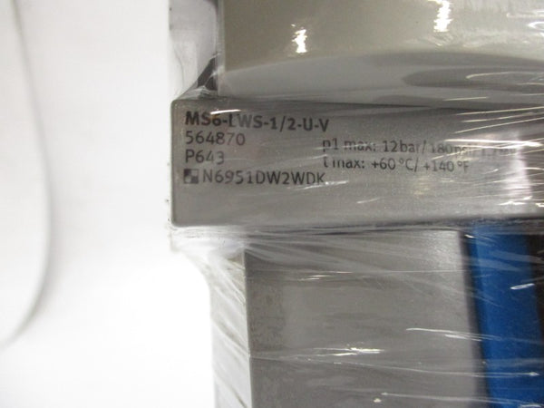 FESTO MS6-LWS-1/2-U-V 564870 NSMP