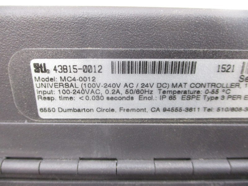 STI 43815-0012 MC4-0012 100-240VAC 0.2A NSMP