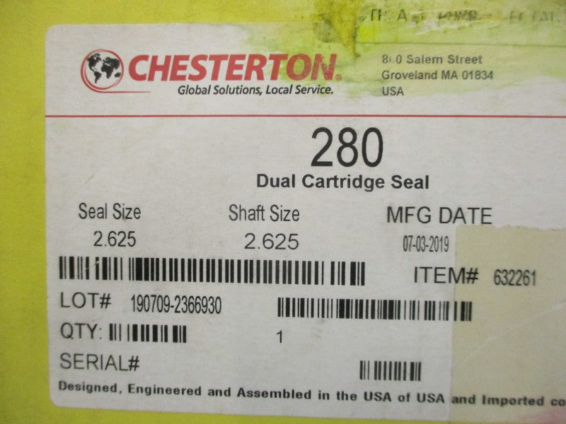 CHESTERTON 280 632261 2.625" NSMP