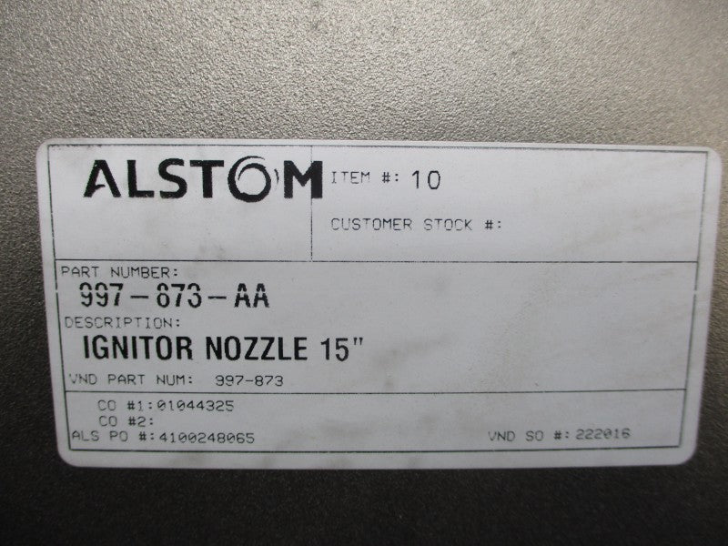 ALSTOM 997-873-AA 15" NSNP