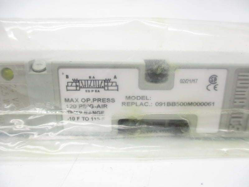 NUMATICS 091BB500M000061 120PSI -10-115'F NSMP