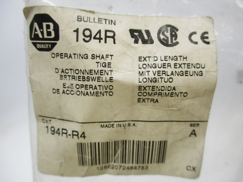 ALLEN BRADLEY 194R-R4 SER. A NSMP