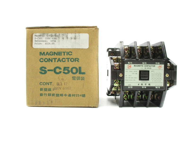 CONTACTOR S-C50L 220V 80A NSMP