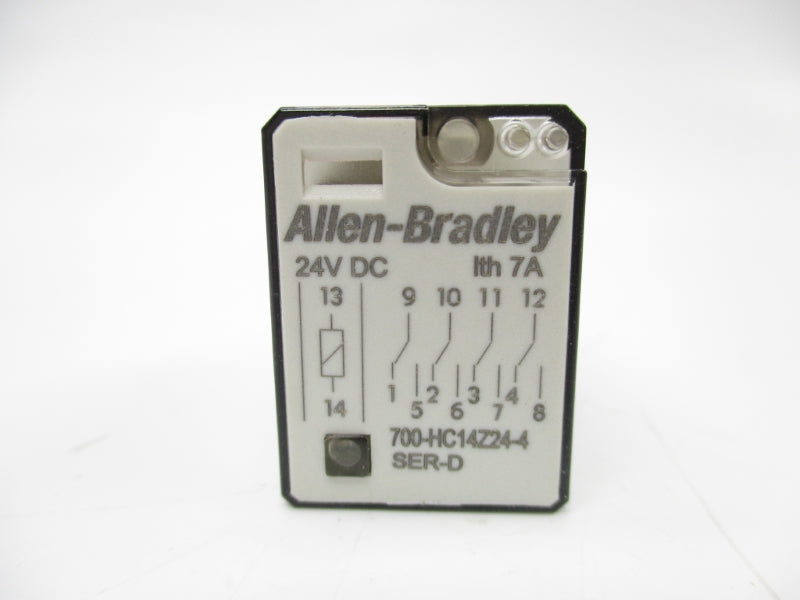 ALLEN BRADLEY 700-HC14Z24-4 SER. D 24VDC 7A (WH) NSMP