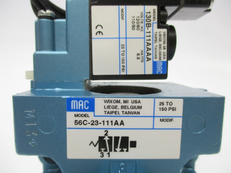MAC 56C-23-111AA 110/120V 25-150PSI NSNP