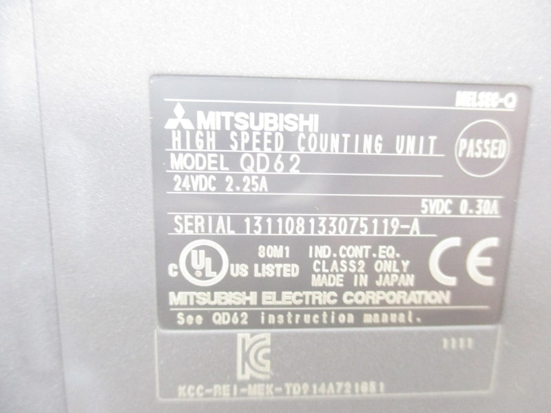 MITSUBISHI QD62 24VDC 2.25A NSMP
