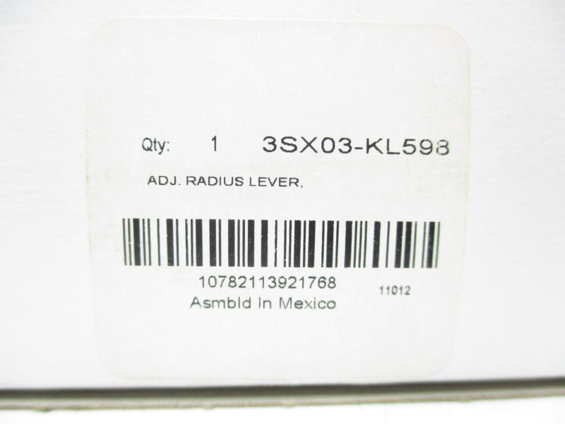 LEVER 3SX03-KL598 NSMP