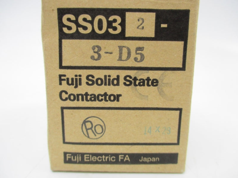 FUJI ELECTRIC SS032-3-D5 12-24VDC .3A NSMP