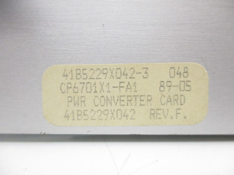 EMERSON 41B5229X042 REV. F UNMP