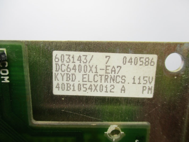CONVERTER DC6400X1-EA7 40B1054X012 115V UNMP