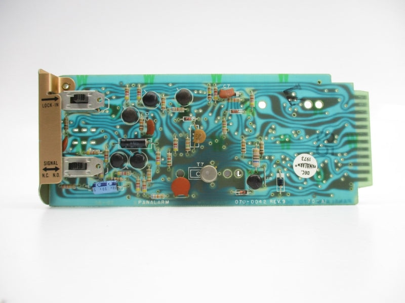 PANALARM 070-0042 REV. 9 70-A1 12VDC UNMP