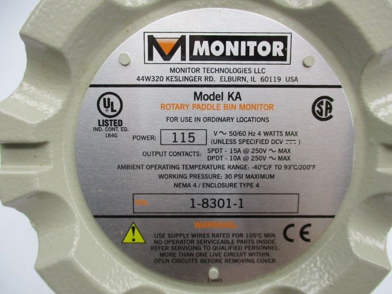 MONITOR 1-8301-1 KA 115V NSNP