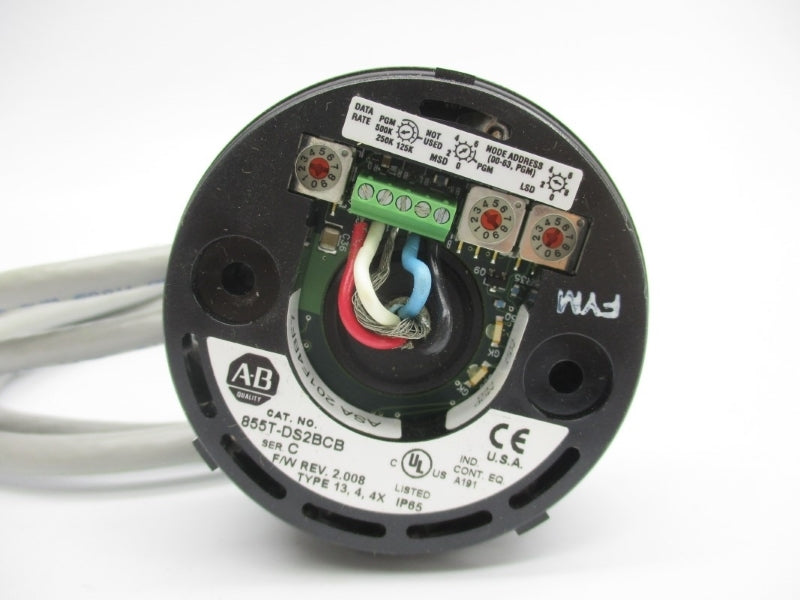 ALLEN BRADLEY 855T-DS2BCB SER. C F/W 2.008 NSMP