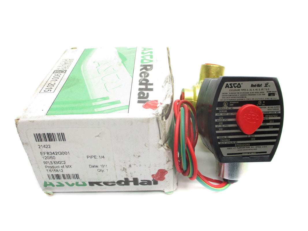 ASCO EF8342G001 120V 100-125PSI 1/4" NSMP