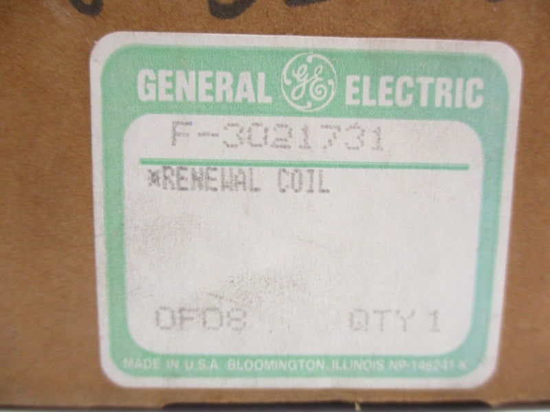 GENERAL ELECTRIC F-3021731 NSMP