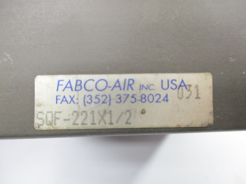 FABCO AIR SQF-221X1/2 NSNP