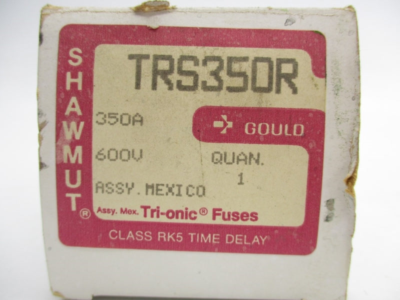 GOULD SHAWMUT TRS350R 600VAC/DC 350A NSMP