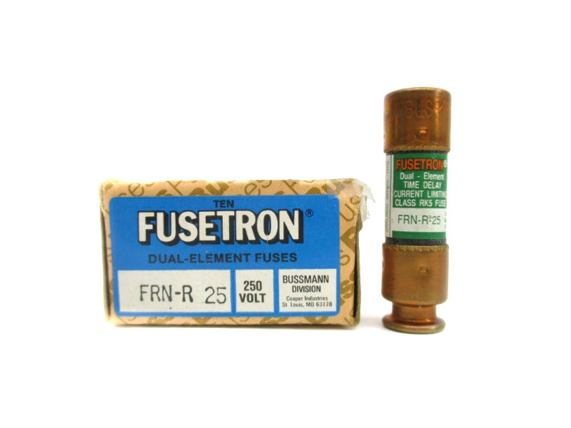 BUSSMANN FRN-R-25 250VAC 25A (PKG OF 10) (BR/GR) NSMP