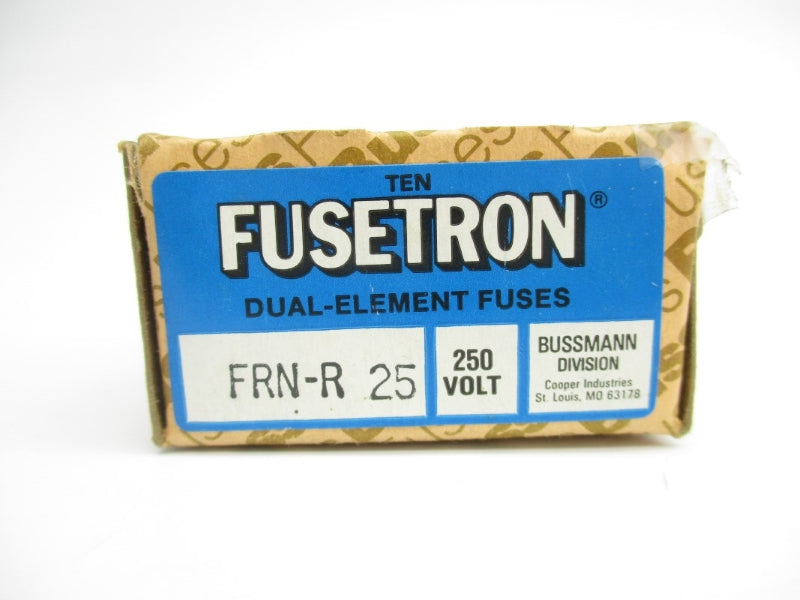 BUSSMANN FRN-R-25 250VAC 25A (PKG OF 10) (BR/GR) NSMP