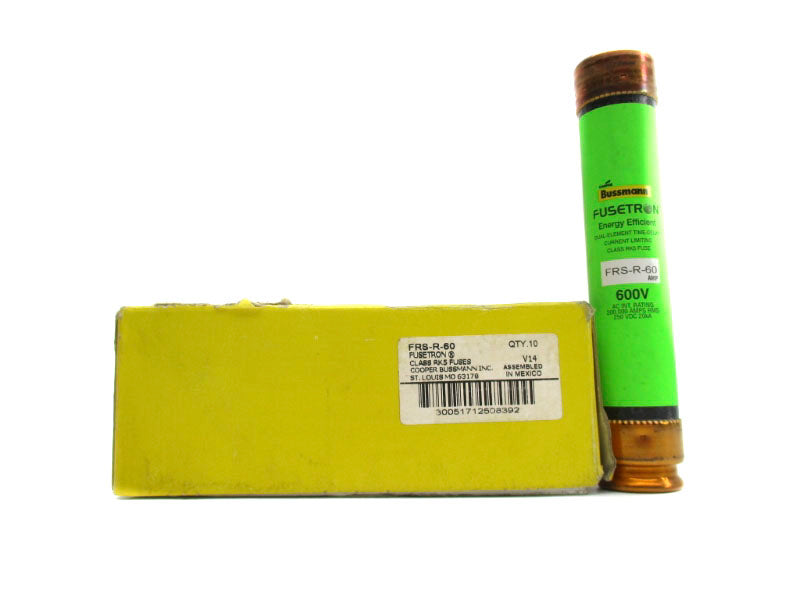 BUSSMANN FRS-R-60 600VAC 60A (PKG OF 10) (YL/GR) NSMP