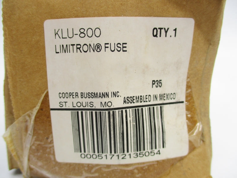 BUSSMANN KLU-800 600VAC 800A NSMP